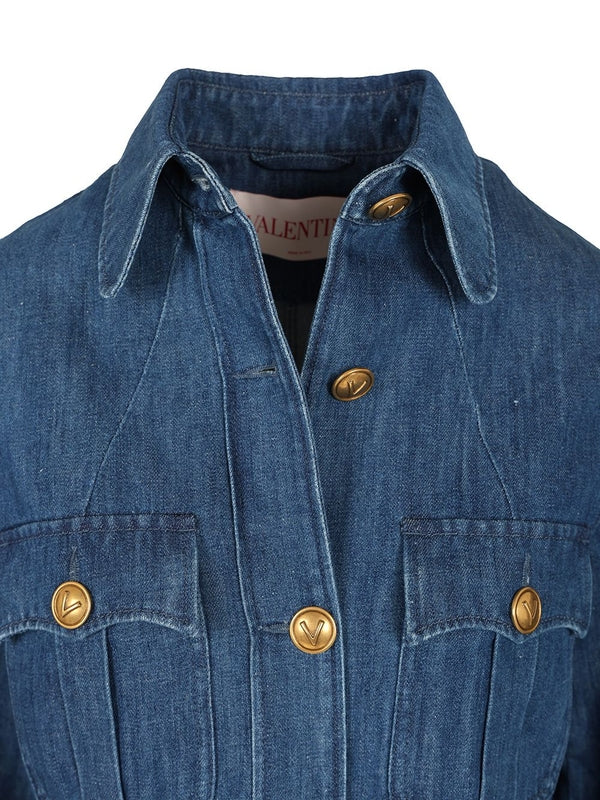 Belted Denim Jacket - Image 5