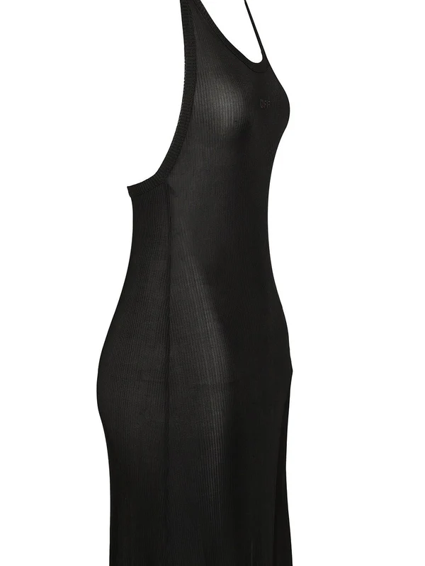 ALLA Asymmetric Long Dress - Image 3