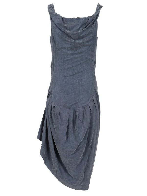 GINNIE Asymmetric Mini Dress - Image 2