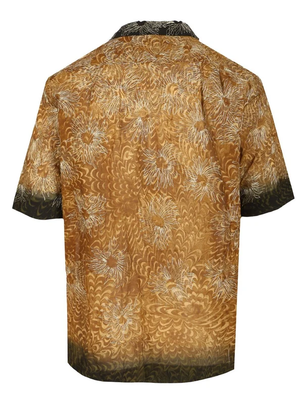 All-Over Embroidered Short Sleeve Shirt - Image 2