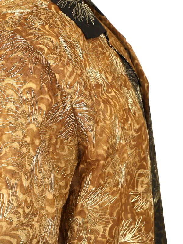 All-Over Embroidered Short Sleeve Shirt - Image 4