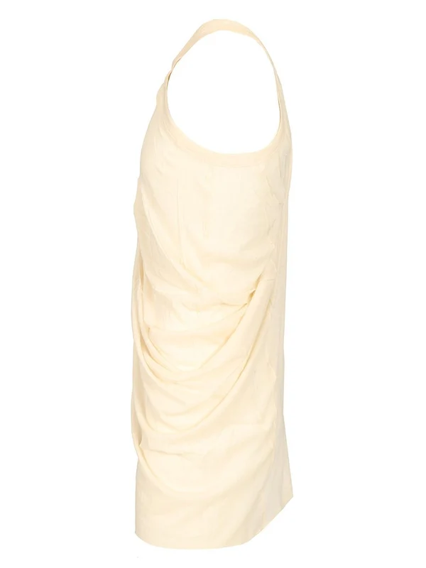 ANTHEM Draped Cotton Sleeveless Top - Image 3