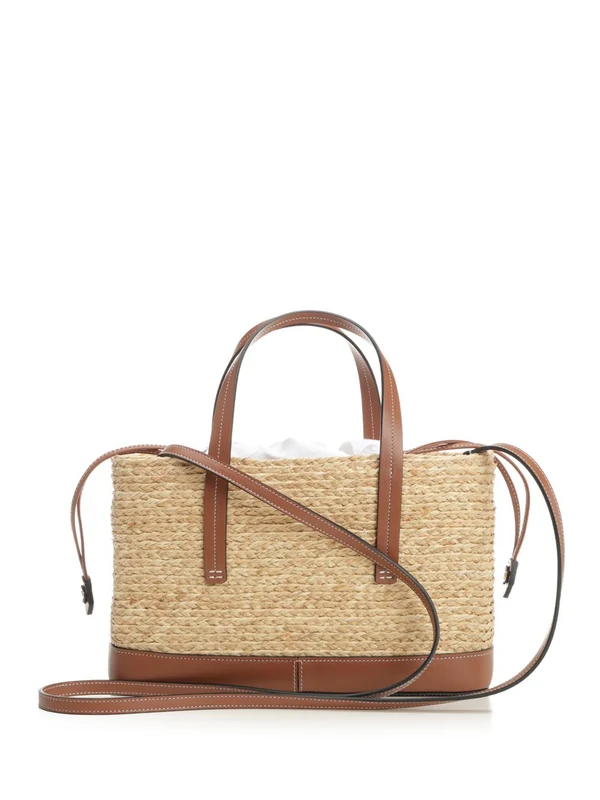 VIV SKATE Small Raffia Tote Bag - Image 3