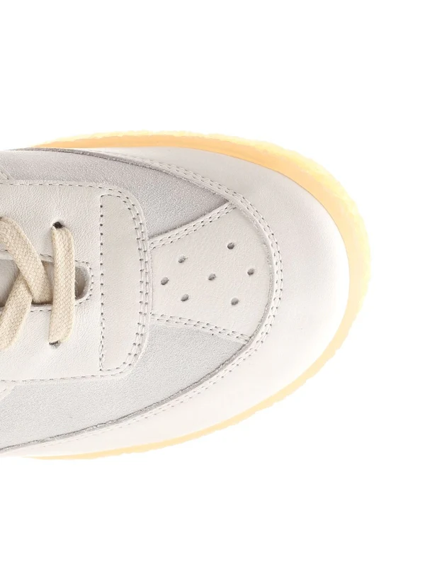 Leather Low-Top Sneakers - Image 4