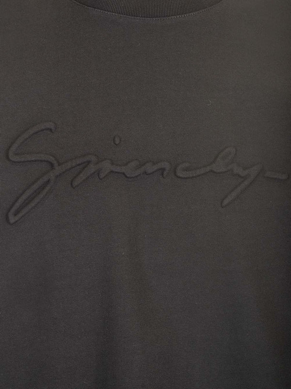 Embroidered Logo Cotton Long Sleeve Top - Image 5