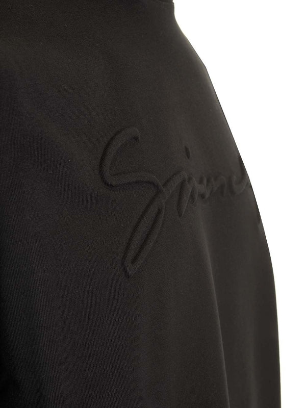 Embroidered Logo Cotton Long Sleeve Top - Image 6