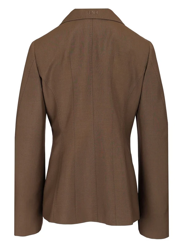 Wool Mohair Tailored Jacket - Image 2