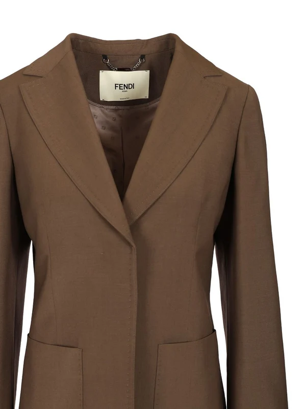 Wool Mohair Tailored Jacket - Image 4