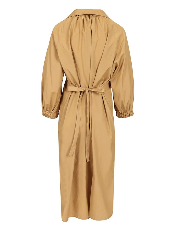V-Neck Shirt Midi Dress - Image 2