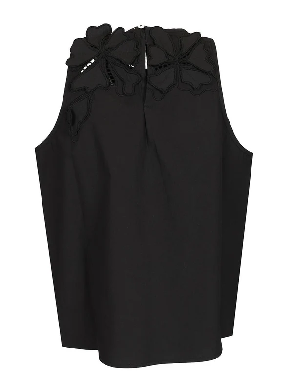 EN FLEUR Embroidered Sleeveless Top - Image 2