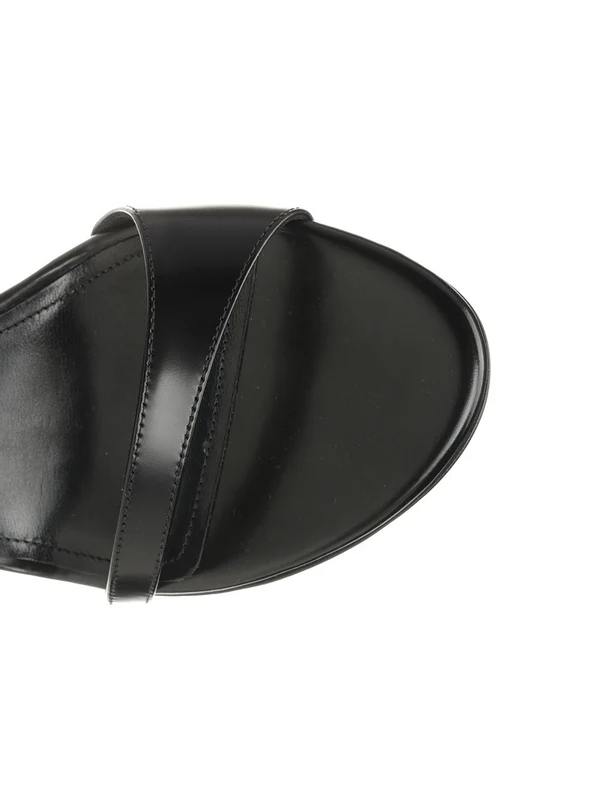4G LIQUID Leather Sandal Heels - Image 4