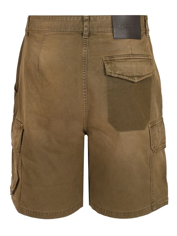 Cargo Cotton Twill Shorts - Image 2