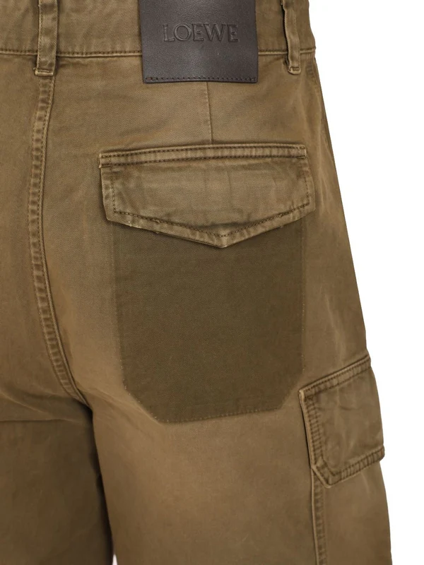 Cargo Cotton Twill Shorts - Image 4