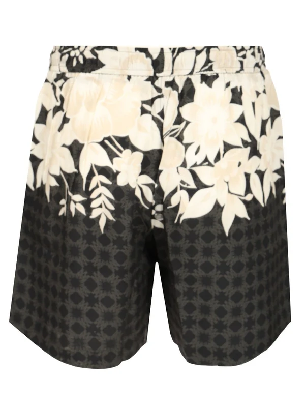 Garden Flower Print Shorts - Image 2