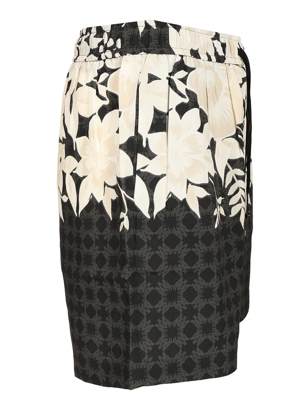 Garden Flower Print Shorts - Image 3