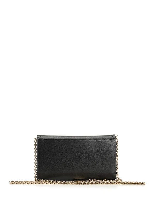SPIN Wallet Chain Leather Crossbody Bag - Image 3