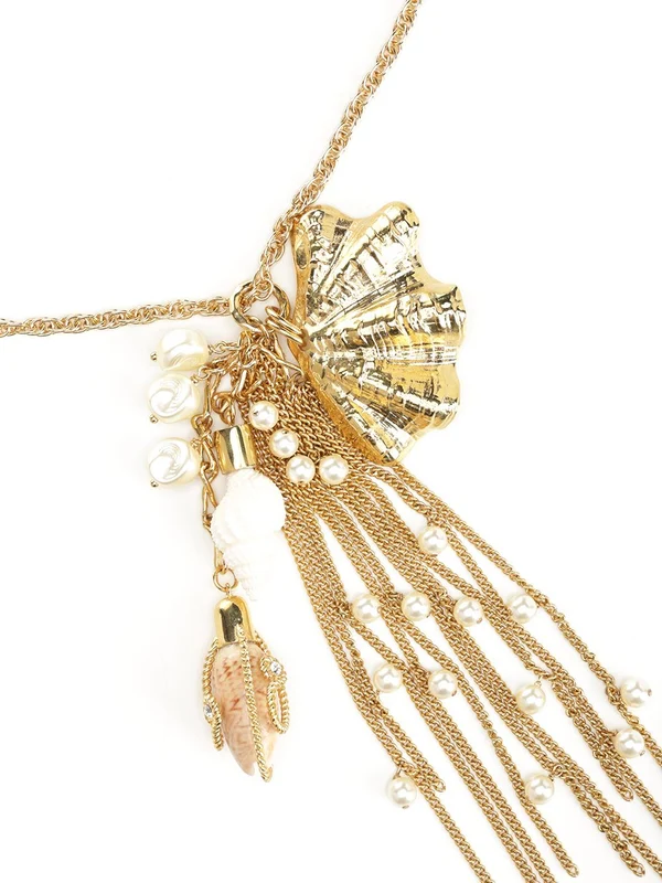 SHELLS Chain Pendant Necklace - Image 3