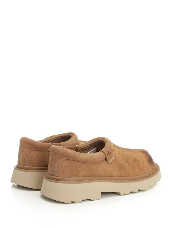 Tasman Lug Suede Loafers - Image 3