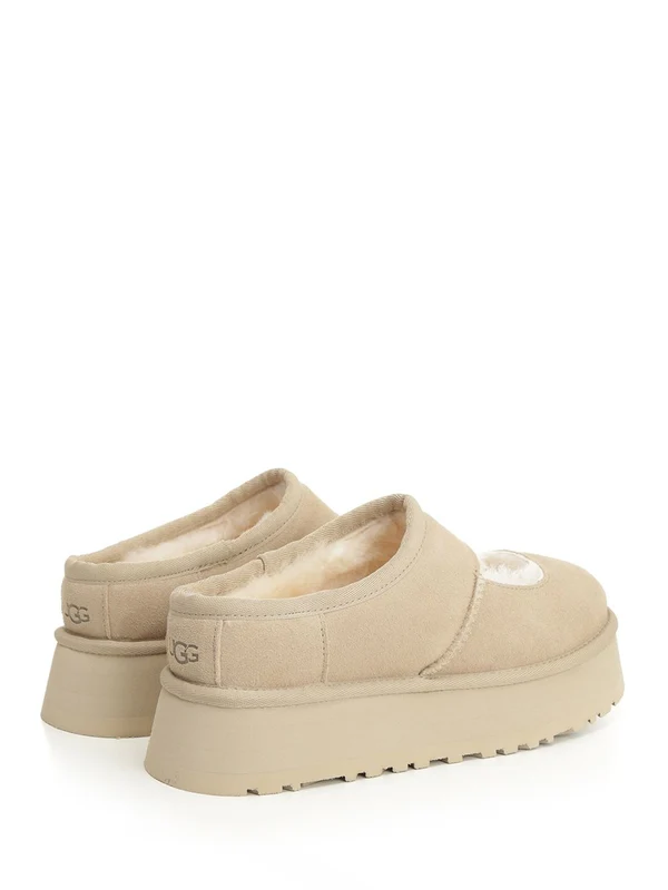 BEA Mary Jane Shearling Suede Loafers - Image 3