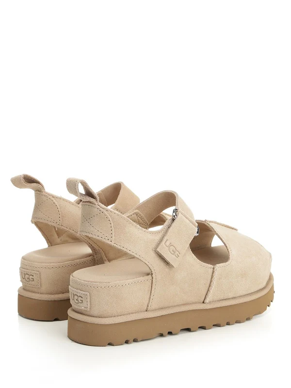 Goldenstar High Suede Sandals - Image 3