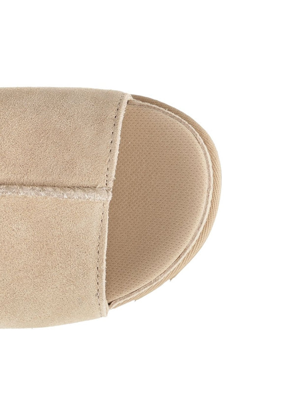 Goldenstar High Suede Sandals - Image 4
