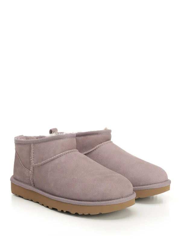 Ultra Mini Leather Ankle Boots - Image 2