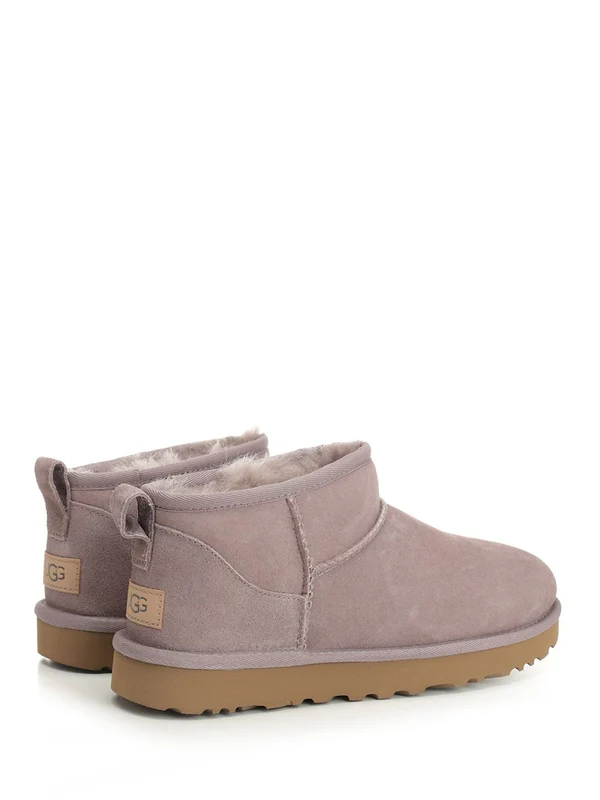 Ultra Mini Leather Ankle Boots - Image 3