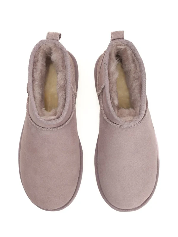 Ultra Mini Leather Ankle Boots - Image 5