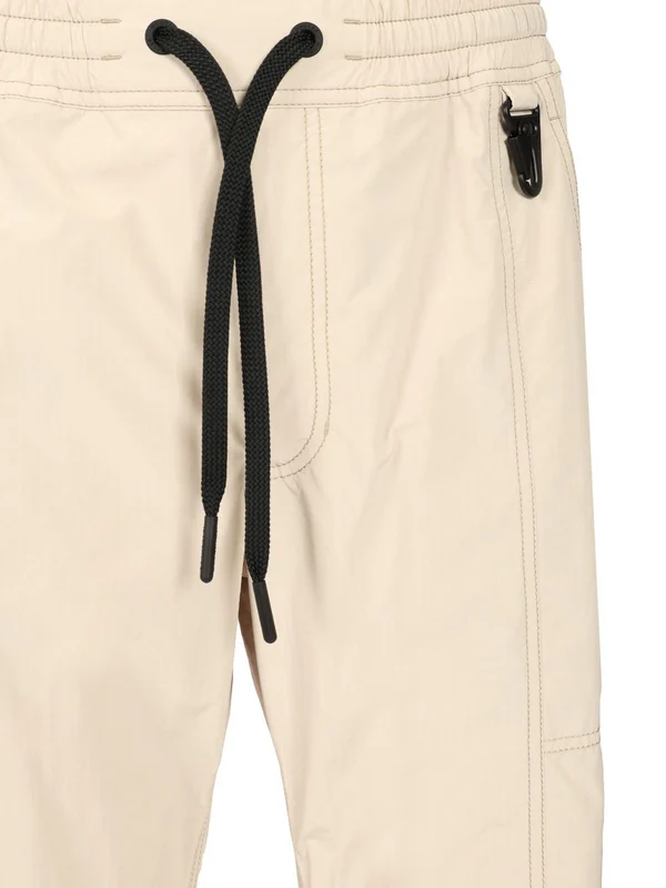 Back Logo Patch Drawstring Pants - Image 5