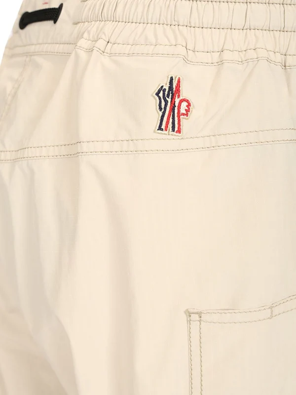Back Logo Patch Drawstring Pants - Image 6
