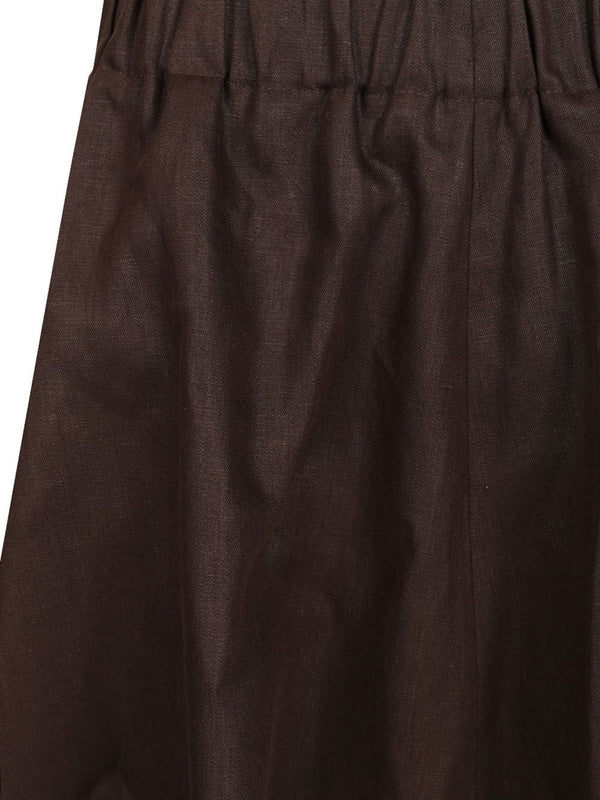 GLOSSY Linen Skirt - Image 4