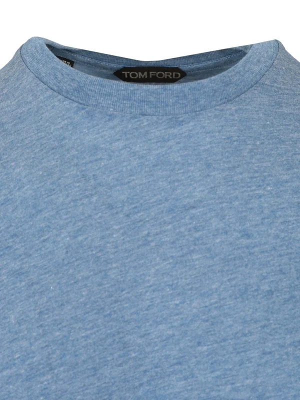 Cotton Blend Short-Sleeve T-Shirt - Image 3