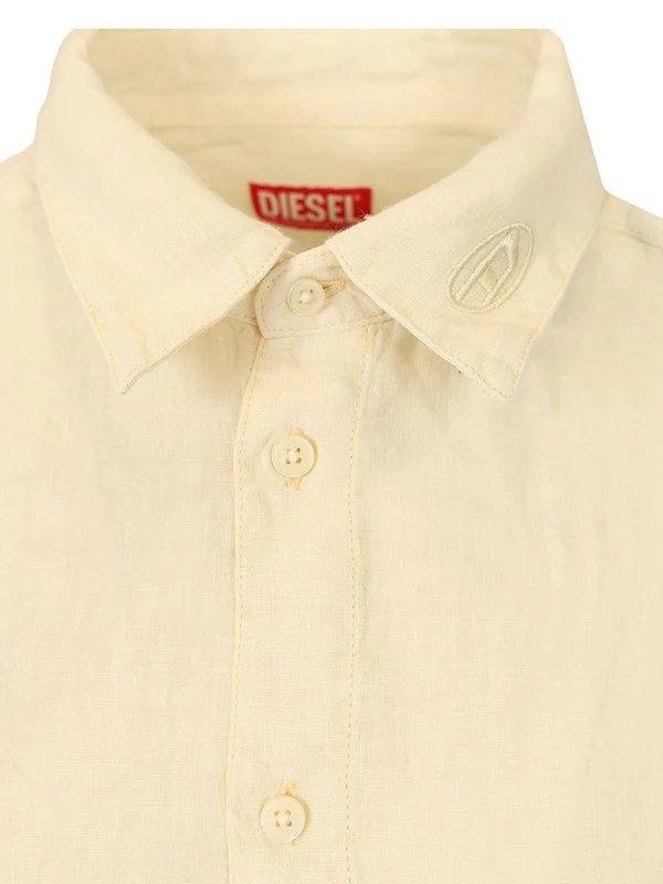 Linen Short-Sleeve Shirt - Image 3