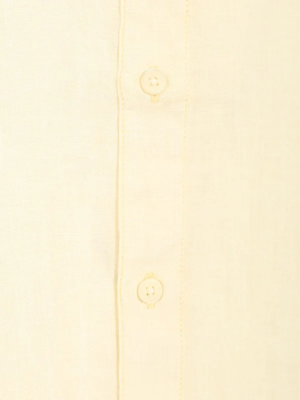 Linen Short-Sleeve Shirt - Image 4