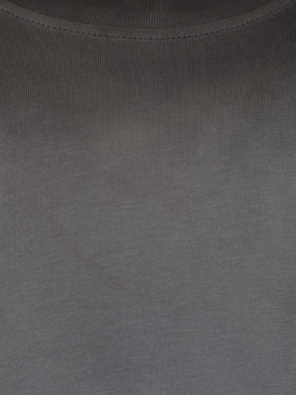 Embroidered Logo Faded Effect Short-Sleeve T-Shirt - Image 4