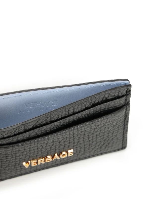 Calfskin Leather Card Wallet - Image 4