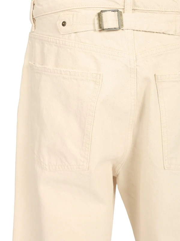 5-Pocket Cotton Denim Pants - Image 5