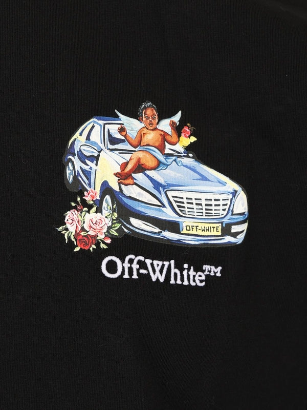 Arrow Printed Cotton Short-Sleeve T-Shirt - Image 3