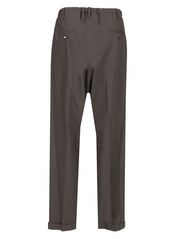 PEOPLE'S Twill Cotton Pants - Image 2