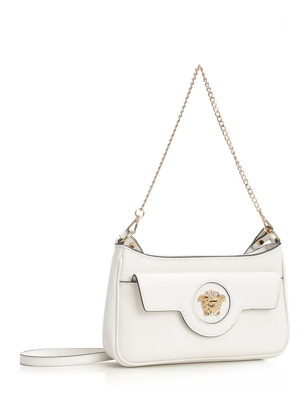 LA MEDUSA Leather Shoulder Bag - Image 2