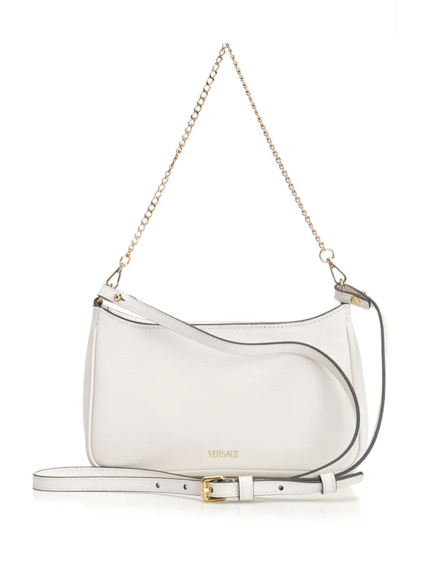 LA MEDUSA Leather Shoulder Bag - Image 3