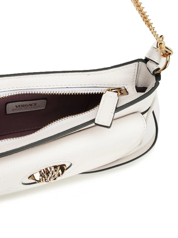 LA MEDUSA Leather Shoulder Bag - Image 4