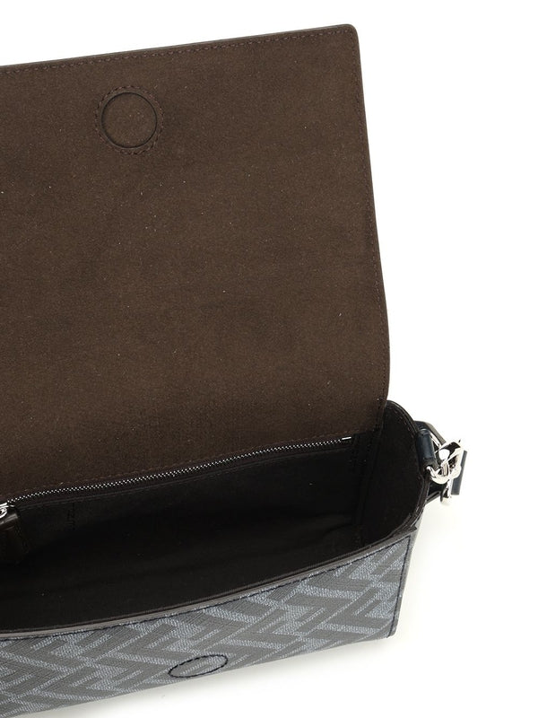 Compact Leather Messenger Bag - Image 4