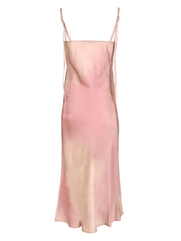 Satin Slip Dress - Image 2