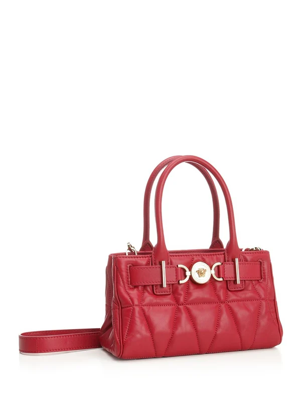 Medusa 95 Quilted Leather Tote Bag - Image 2