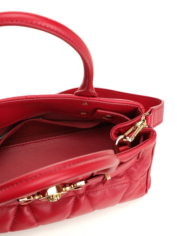 Medusa 95 Quilted Leather Tote Bag - Image 4