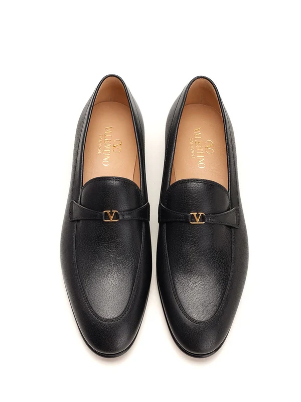 HAMMERED Leather Loafers - Image 5