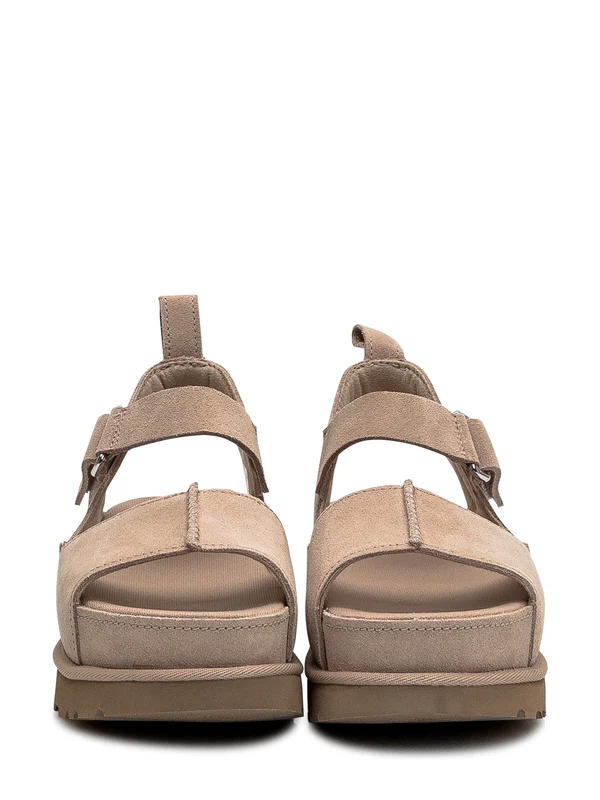 Goldenstar High Suede Sandals - Image 2