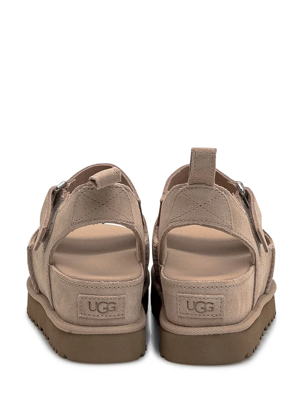 Goldenstar High Suede Sandals - Image 3