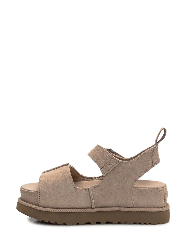 Goldenstar High Suede Sandals - Image 4